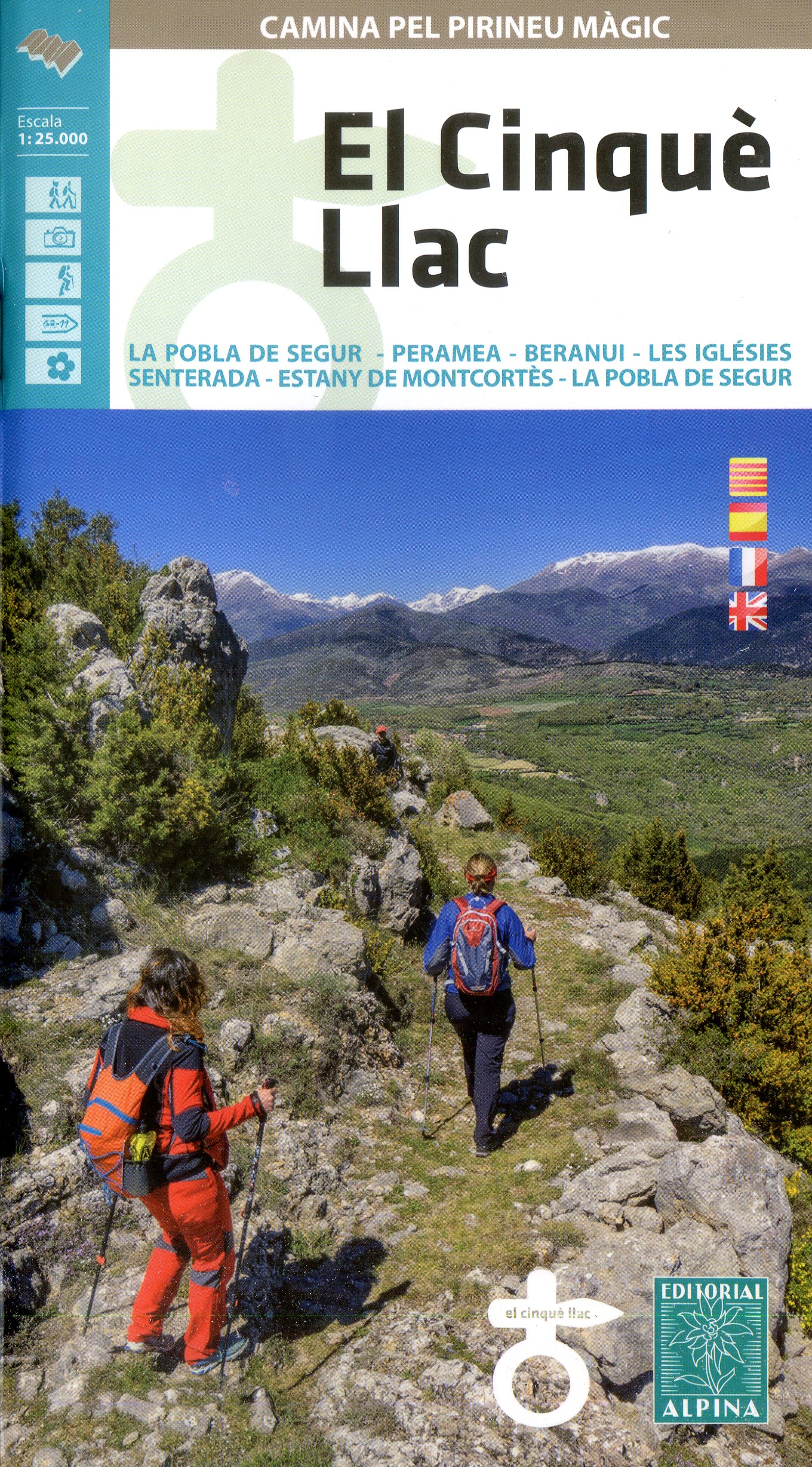 Cinquè Llac, El : Una ruta en cinc etapes pel Pirineu insòlit - Portada